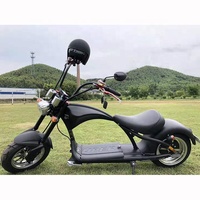 Scooter Citycoco Dogebos EEC COC 2000W avec grand siège, moto électrique pour adultes