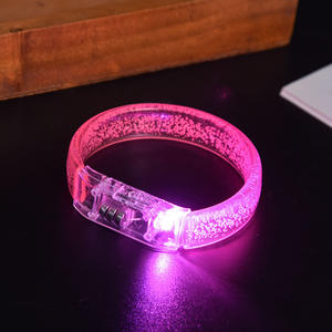 Pulsera Luminosa, Accesorios para Animar en Conciertos, Accesorios para Fiestas, Pulsera LED Fluorescente de 10 Colores Personalizable - Product Image 4