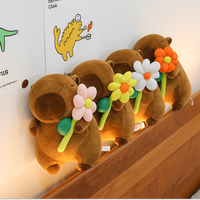 Peluche Capybara très populaire, 8 pouces, avec accessoires, plusieurs styles, adorable poupée, cadeau, vente en gros
