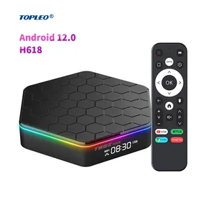 Topleo Android 12.0 t95z plus tv box h618 32gb 64gb Rom hd vide 4k tv stick smart tv box