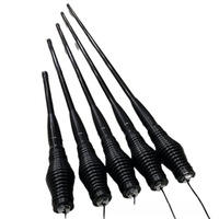 Antenne Mobile 4x4 Tout-Terrain VHF UHF V/U 4G Fibre de Verre avec Ressort Robuste pour Voiture 477MHz CB