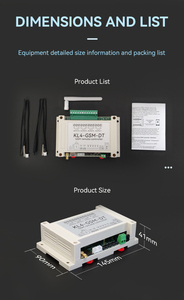 KL4-<span class=keywords><strong>GSM</strong></span>-DT <span class=keywords><strong>GSM</strong></span> 4 kênh đầu ra relay từ xa chuyển đổi điều khiển với 2 cảm biến nhiệt độ cho nước điện sưởi ấm điều khiển - Product Image 5
