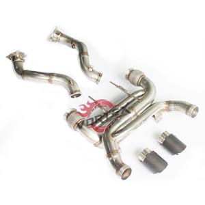 Échappement Catback VORTEX SUS304 Valvetronic pour McLaren 720S 4.0T V8 2017-2024 Embout Brûlé Fixation Directe - Product Image 3