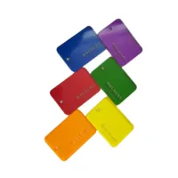 Transparante Regenboog Acryl Plaat, Gemengde Kleuren Glas Voor Decor, Persoonlijke Aanpassen, Lasersnijden Pmma