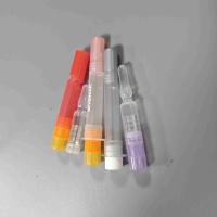 Seringue à colle jetable en plastique transparent, grande, style américain, 3cc, avec barillet de distribution