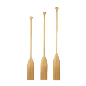 1PC Light Play Bamboo Wood Paddle Borad With Airflow Holes Wooden