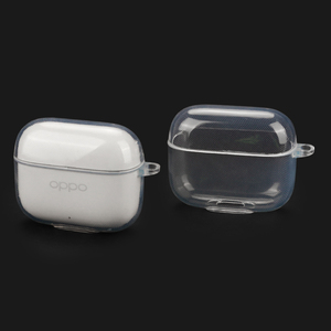 Funda de TPU de Silicona Transparente para Oppo Enco <span class=keywords><strong>Buds</strong></span> <span class=keywords><strong>3</strong></span> Pro, Compatible con <span class=keywords><strong>Airpods</strong></span> Pro, Funda para Auriculares Inalámbricos - Product Image 1