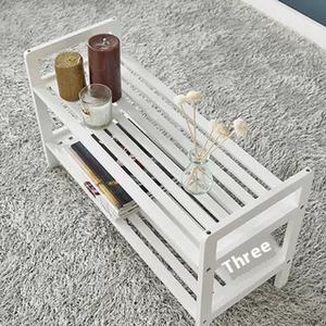 رف تخزين تراص مدمج متعدد الوظائف للمداخل ، رف أحذية متعدد الطبقات بتصميم بسيط - Product Image 4