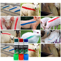 Crayón Veterinario para Marcar Cerdos y Ganado/Ovejas para Uso en Granjas - No Requiere Electricidad, Equipo de Acuicultura