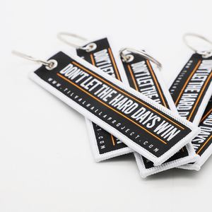 Porte-clés tissé personnalisé en gros, style Jet Tag, pour événements communautaires des anciens combattants, souvenir - Product Image 4