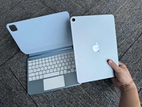 Clavier Magique Laudtec en Aluminium pour iPad 10,9 Pouces – Personnalisable OEM/ODM, Clavier Sans Fil à Ciseaux pour iPad Air (2026) 11 pouces (M4)