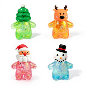 New Arrival Christmas Snowman Squeeze Slow Rebound Stress Relief Squishy Decor Release Accessory Desktop <b>Office</b> Holiday Decor - Product Image 5