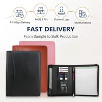 Modernqiu - Carpeta de Archivos A4 Multicolor de Piel Sintética PU Personalizada al por Mayor