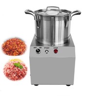 RVS professionele voedselprocessor, vleesmolen, groentesnijder, voedselhakselaar, professionele groentesnijder