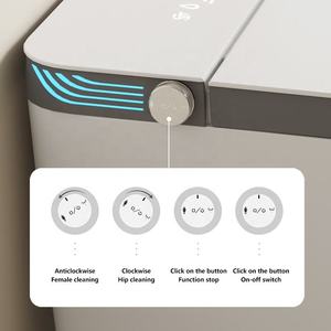 Hottest Selling Electric Sanitary Items Ceramic Toilet Bowl <b>Bathroom</b> WC Intelligent Smart Bidet Toilet - Product Image 4