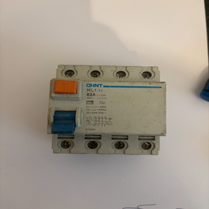 เบรกเกอร์วงจรป้องกันไฟรั่วแบบ 4 ขั้ว รุ่น <span class=keywords><strong>NL1</strong></span>-<span class=keywords><strong>63</strong></span> <span class=keywords><strong>63</strong></span> แอมป์ 30mA ของแท้ใหม่ มีสินค้าในคลัง - Product Image 1