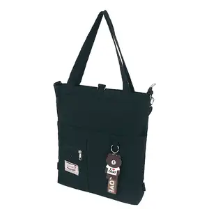Elegant high end customized design shape fashion travel carry felt material hand held tote bag