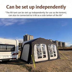 <span class=keywords><strong>Auvent</strong></span> latéral de haute qualité à gonflage rapide pour caravane avec plusieurs chambres à air pour la sécurité - Product Image 5