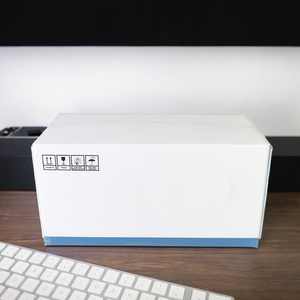 Tùy chỉnh bao bì sản phẩm nhỏ màu trắng Hộp bao bì đồng bằng màu trắng hộp giấy in ấn các tông màu trắng bưu phẩm container hộp - Product Image 6