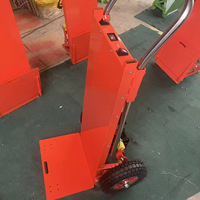 Appareils électroménagers électriques de capacité de charge de 200kg transportant la roue de roulement de Machine d'escalade en plastique de ciment de sable pour les escaliers