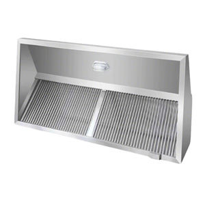 Sistemas de campana de escape de cocina para restaurante, acero inoxidable para campana de rango de bajo ruido industrial, equipo de campana de restaurante - Product Image 2