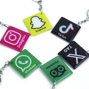 ราคาโรงงาน YTS รับผลิตตามสั่ง พวงกุญแจชิป NFC RFID กันน้ำ บัตรอีพ็อกซี่สำหรับควบคุมการเข้าออก - Product Image 1