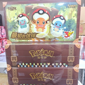 Original Funism Little Adventure : First Partners 30th Celebration Blind Box Anime Figures Pokemoned Toy Figure Statue Ornament - Product Image 1