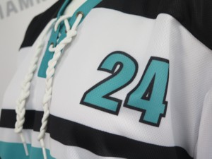 Maillot de hockey imprimé en 3D, maillot de hockey personnalisé en sublimation pour équipe de cheerleading, vente en gros - Product Image 6