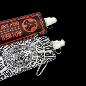 Custom Drink Packaging Plastic Liquid Bag Stand Up Pouch With Spout Nozzle Flip Top Cap Handle Water Bladder - Product Image 4
