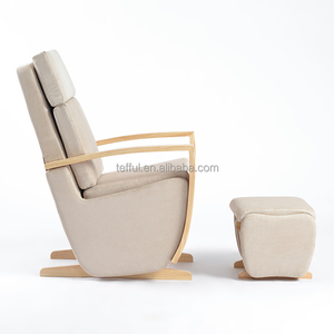 Sillón de lactancia tapizado para sala de estar, silla mecedora para lactancia - Product Image 3