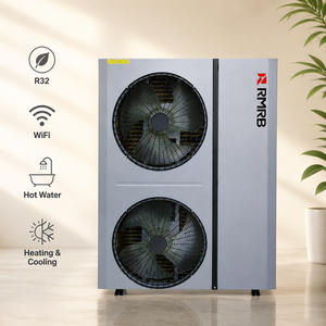 Pompe à chaleur tout-en-un 08ZS/R32/21.5kW pour chauffage, refroidissement et eau chaude, A+++, faible niveau sonore, 380V, ERP, CB, CE, EU, A++ - Product Image 4