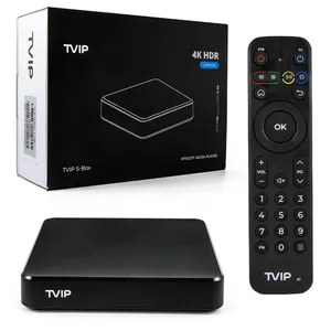TVIP 705 605se 4K with Dual Wifi s-box IPTV 4K HEVC HD tvip705 Android 11 Multimedia iptv Streamer TV Box sweden italy arabic