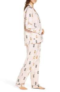 Colore <span class=keywords><strong>nero</strong></span> di Inverno Dei Pigiami Con Tubazioni Pigiami di Inverno Delle Donne In Tessuto Personalizzato Delle Donne Pigiami A Maniche Lunghe - Product Image 3