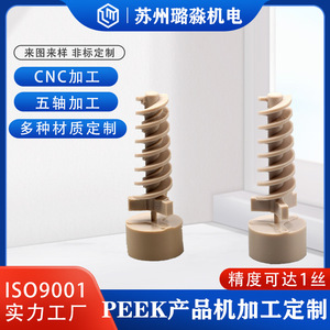 Pièce usinée PEEK Lu Miao 02 00060, composant CNC de précision pour le prototypage et la production - Product Image 5