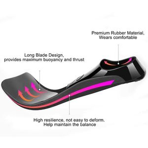 Nuevas Aletas de Natación de Silicona para Adultos y Niños, Zapatos de Natación, Aletas Largas de Estilo Libre, Equipo de Buceo Profesional para Entrenamiento - Product Image 5