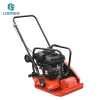 Compacteur de sol vibrant autoporté Mikasa Style MS90, plaque en fonte de 90 kg, moteur à essence, moment de charge élevé, pour la construction