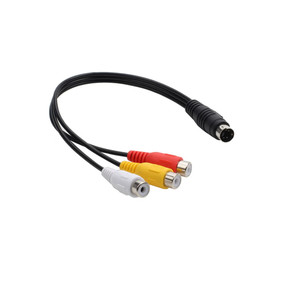 Slovakia ตัวแยกสัญญาณวิดีโอ8สายสัญญาณเสียง HD-TV RCA 3 RCA ตัวแยกสัญญาณวิดีโอแบบยุโรป CC - Product Image 3