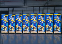 Chine Usine Intérieur Numérique Signalisation Wifi 4G USB P1.9 P2 P2.5 P3 LED Fenêtre Bannières Vidéo Mur Conseil LED Affichage Affiche Écran