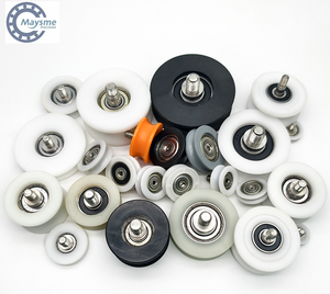 Rueda <span class=keywords><strong>de</strong></span> Rodamiento <span class=keywords><strong>de</strong></span> Plástico con Ranura en U y Tornillo, Ruedas Guía <span class=keywords><strong>de</strong></span> Aluminio, POM Nylon PA66, M4~M10, Tabla <span class=keywords><strong>de</strong></span> Tallas Completa y Guía <span class=keywords><strong>de</strong></span> Selección - Product Image 2