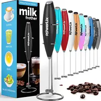 Handheld Milk Frother, Battery Operated
