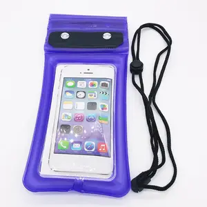 Yüksek kaliteli su geçirmez cep telefonu taşıma çantası pvc su geçirmez telefon çanta durumda/su geçirmez kılıf cep telefonu
