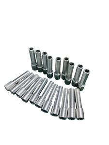 Piezas Torneadas por CNC Personalizadas |   Componentes de Mecanizado CNC de Precisión, Manguito de Acoplamiento Acanalado/Adaptador de Acero de Alta Resistencia - Product Image 2