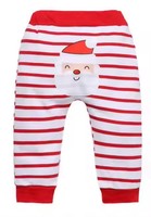 Conjunto de Ropa Navideña de 3 Piezas para Bebés Recién Nacidas: Mameluco con la Frase "Mi Primera Navidad", Pantalones con Lentejuelas de Reno y Gorro