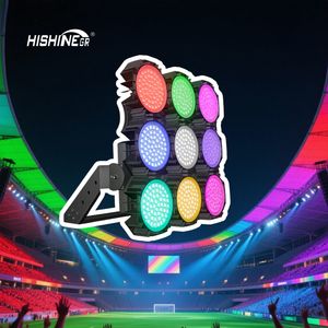 Projecteur LED extérieur Hishine, indice de protection IP67, pour stade de cricket, en aluminium moulé sous pression, lentille en polycarbonate, garantie 7 ans, angle de faisceau 20-45°, IRC - Product Image 1