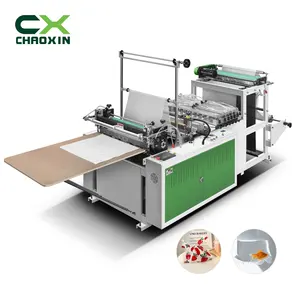 Plastik poşetler üretim makinesi CX-600/1200 üretici fiyat denizaşırı satış sonrası plastik çanta kesme makinesi