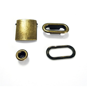 20 mm métal Baseball chapeaux accessoires sangle corde fer Clips ceinture prêle boucle ovale oeillet <span class=keywords><strong>cuir</strong></span> Rivets - Product Image 5