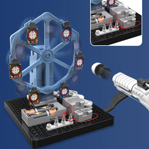 AJBTOYS STEM, Circuito <span class=keywords><strong>de</strong></span> Simulación Física, Electrónica, Juguetes Educativos <span class=keywords><strong>de</strong></span> Ciencia, Tecnología e Ingeniería para Niños, Plástico, No Incluye - Product Image 4