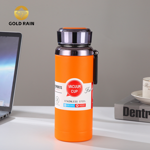 316 acier inoxydable tasse isolée sous vide portable cordon grande capacité hommes et femmes sport thé eau tasse bouteille - Product Image 2