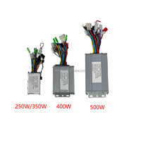 14.5 pouces électrique Brushless Gear Hub Motor Set 24V 36V 48V 250W-500W Bldc Hub Motor System Controller Throttle Brake Kits