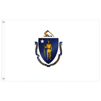 Drapeaux de l'État du Kansas 3x5FT en polyester avec œillets métalliques pour fêtes, défilés, événements sportifs, décorations extérieures